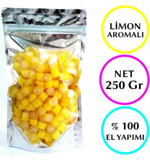 LİMON DESENLİ AKİDE ŞEKERİ 250 GR